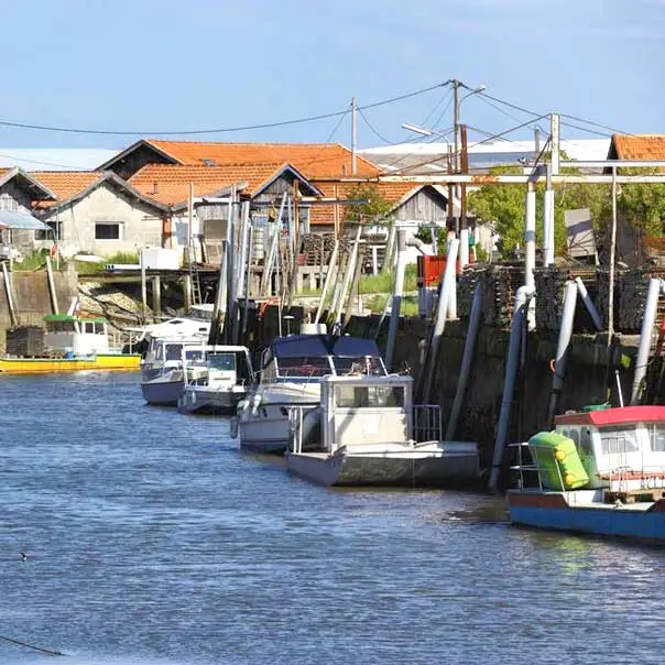 Le port ostréicole de Larros à Gujan-Mestras