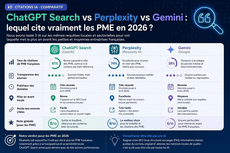 Citations IA · comparatif